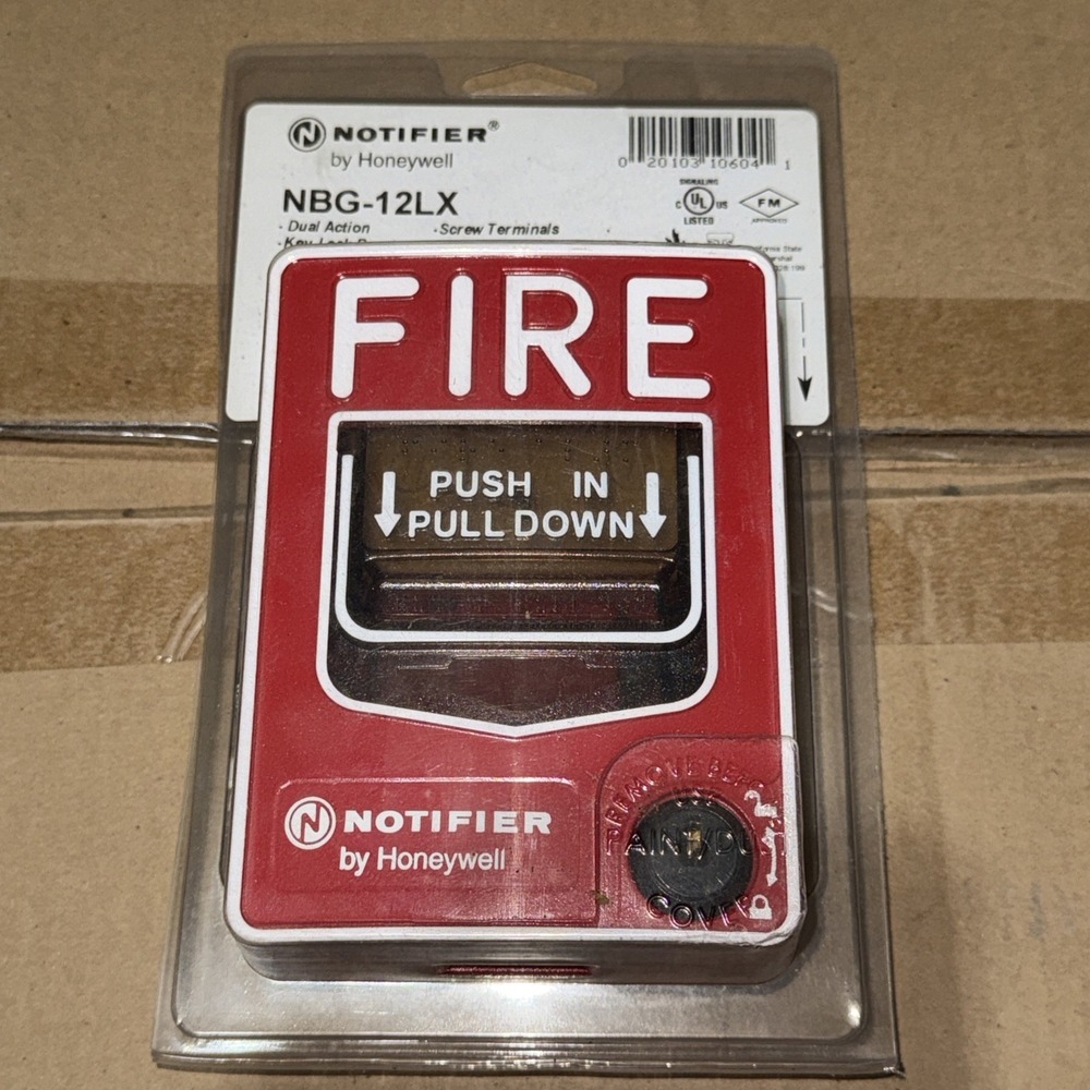 NOTIFIER NBG-12LX Pull Station Fire Alarm